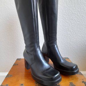 Never Been Worn Gianni Bini Tall Leather Platform Boots